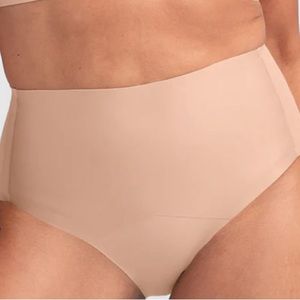 Two pairs NEW beige honey love tummy control brief